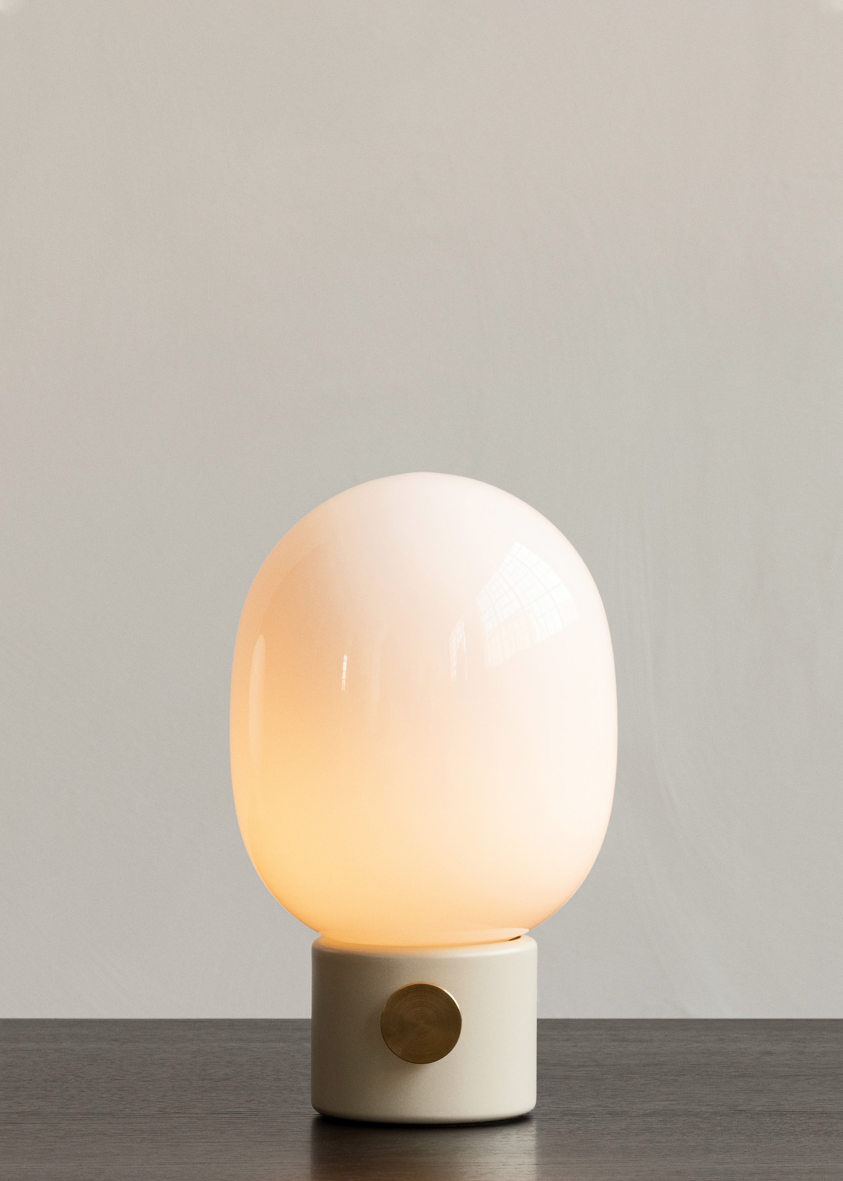 JWDA Alabaster White Table Lamp
