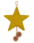 Pompom Star Ornament