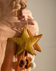 Pompom Star Ornament