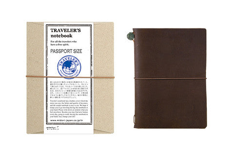 Traveler&#39;s Journal Passport : Brown