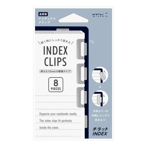 Index Clip Chiratto - Silver