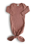 Knotted Baby Gown (Cedar)