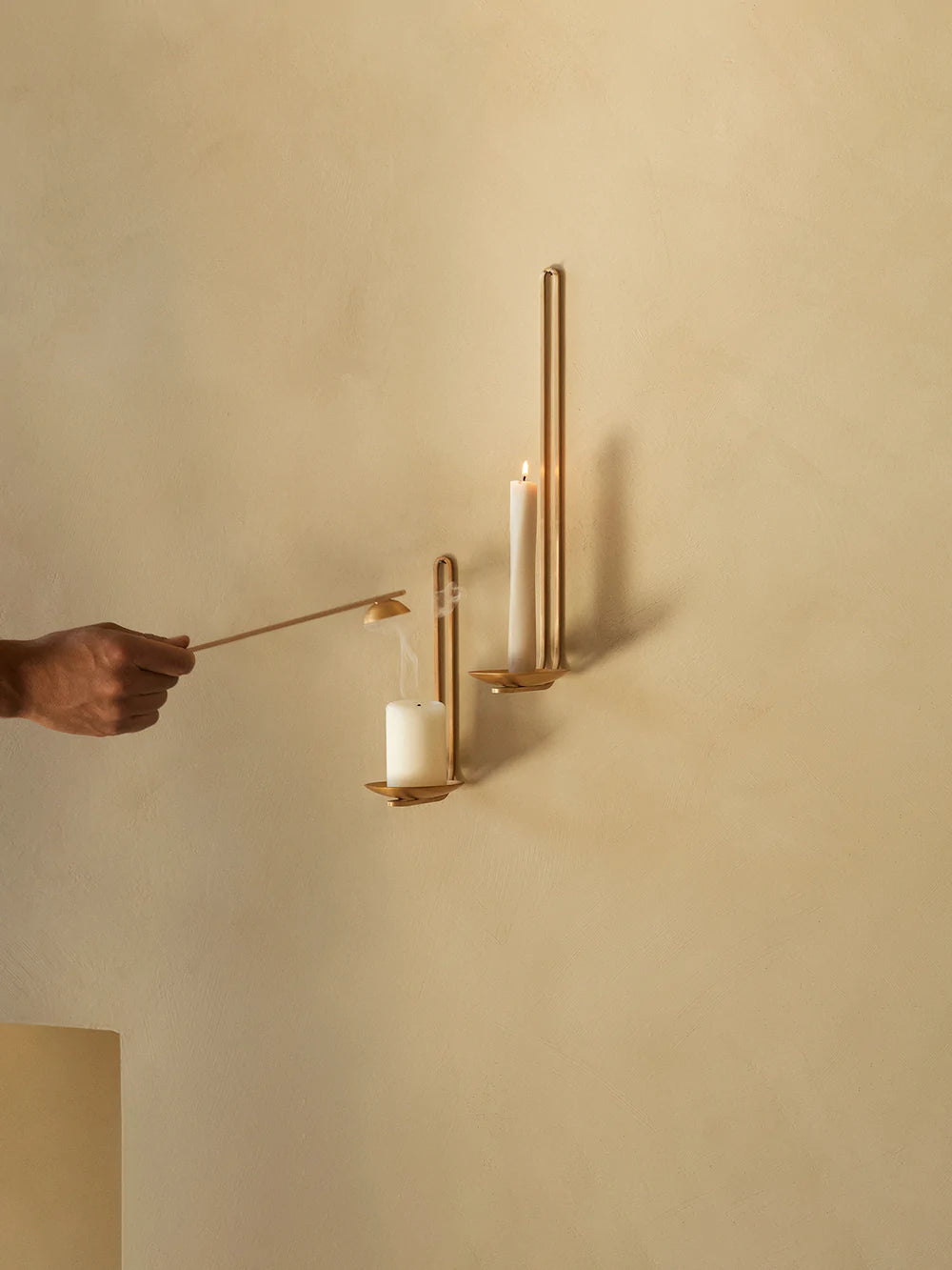 Clip Candle Holder - WALL