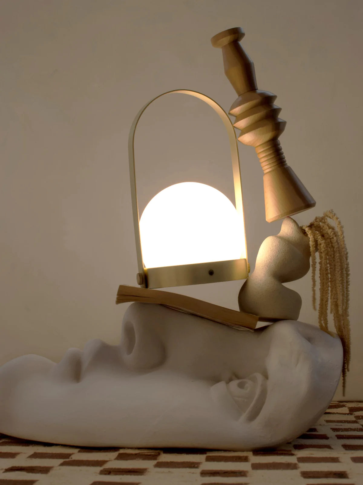 CARRIE LAMP - Brass