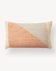 Angle Lumbar Pillow - Terracotta