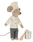 Chef Mouse w/ Soup Pot and Spoon